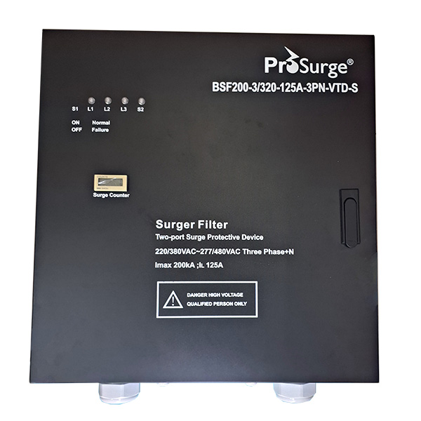 Tủ cắt lọc sét 3 pha 125A