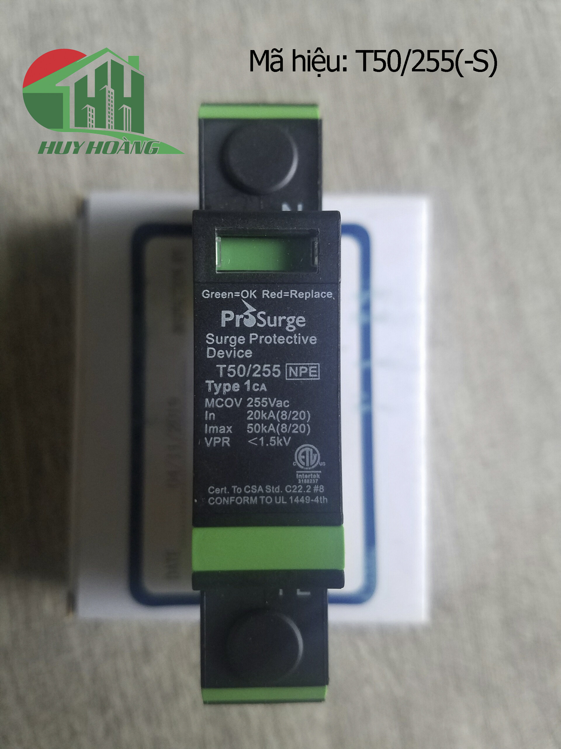 Bộ chống sét N PE 50kA