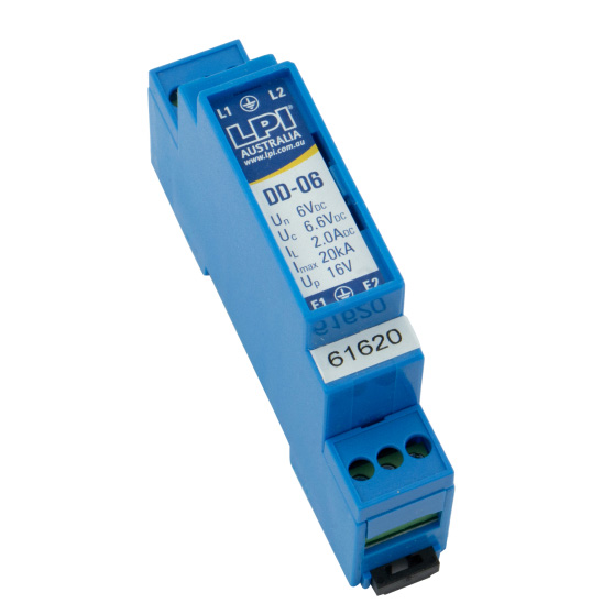 DD-06, Bộ chống sét đường tín hiệu 6v